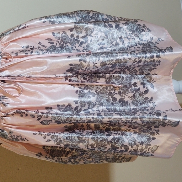 Teeze Me Pink / Gray Flare Dress - Picture 6 of 11